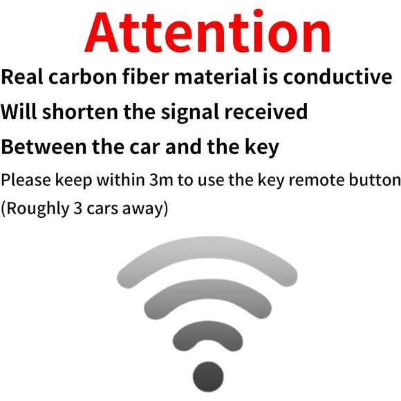 Mercedes-Benz Carbon Fiber Key Fob Cover Fits S, C, G, EQS, EQE 2020-2024 Models - Picture 2 of 7